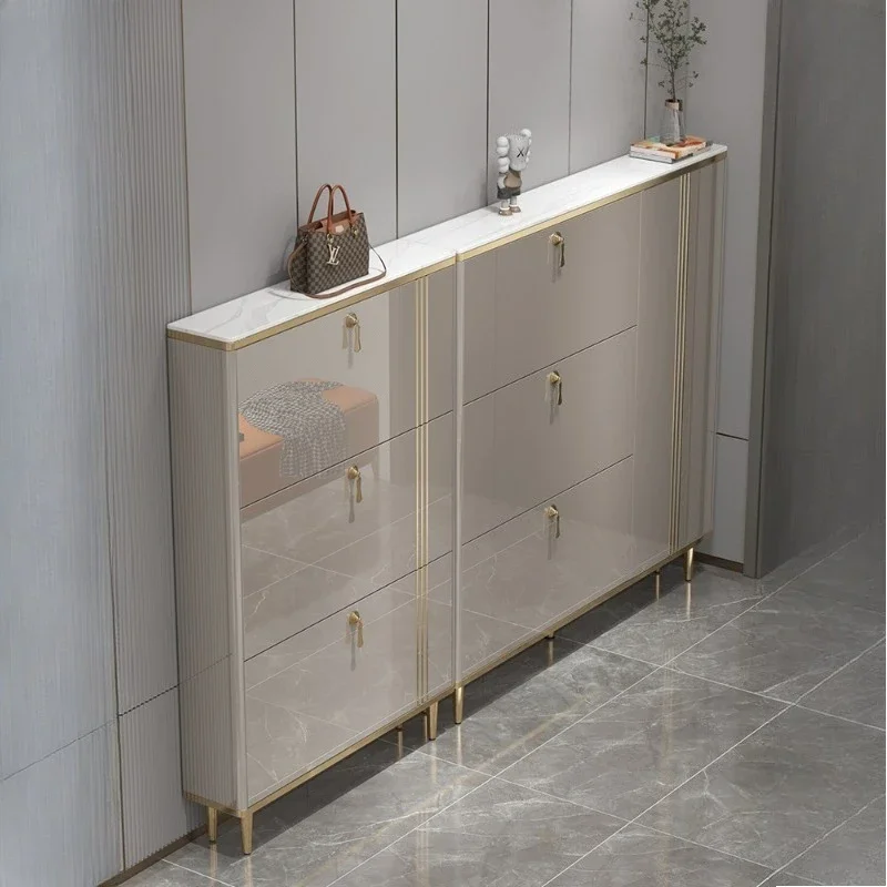 

ZVertical Stand Shoe Cabinets Disinfecting Bedroom Drawer Patio Shoe Cabinets Folding Nordic Armoires De Salon House Furnitures