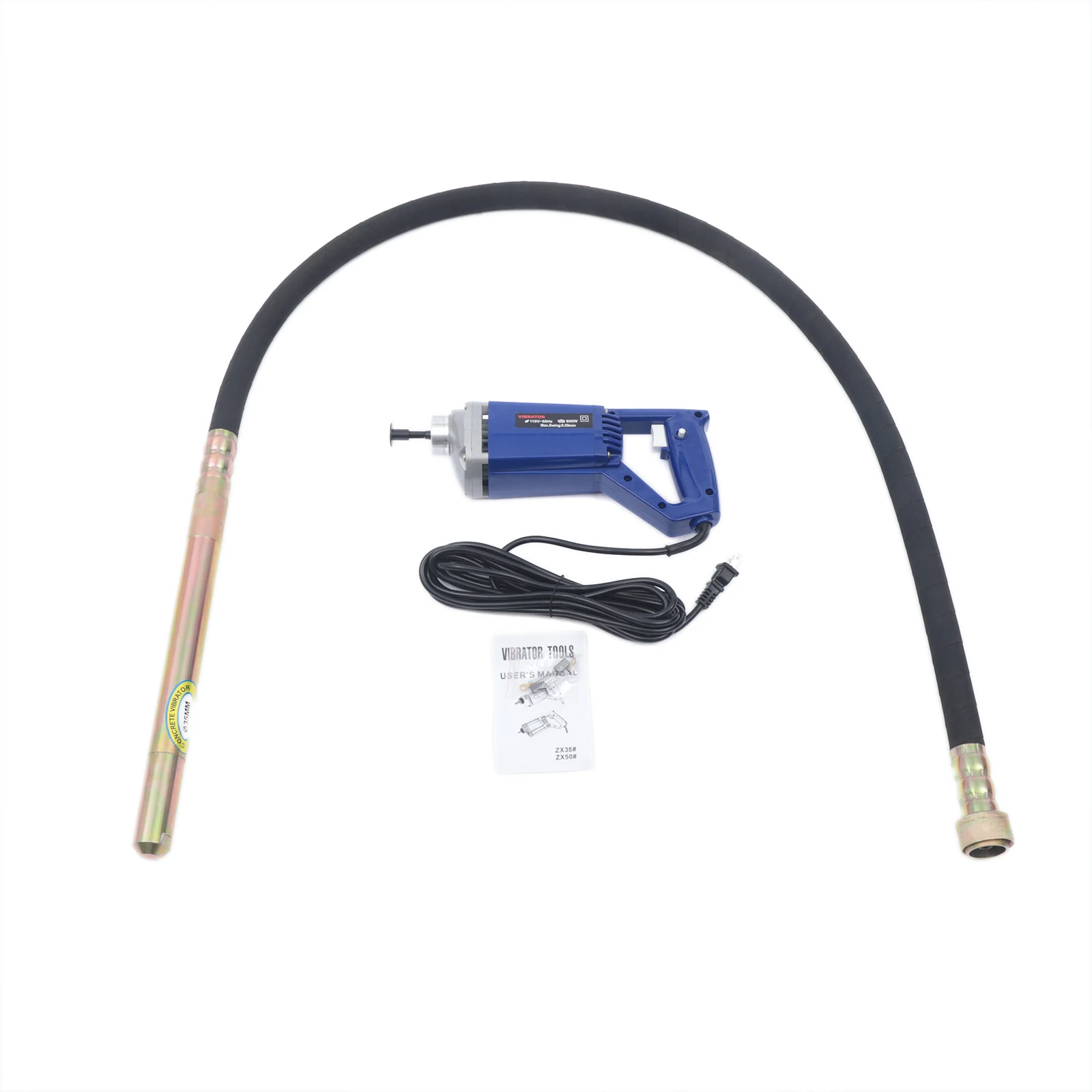 800w Electric Concrete Vibrator Hand Held