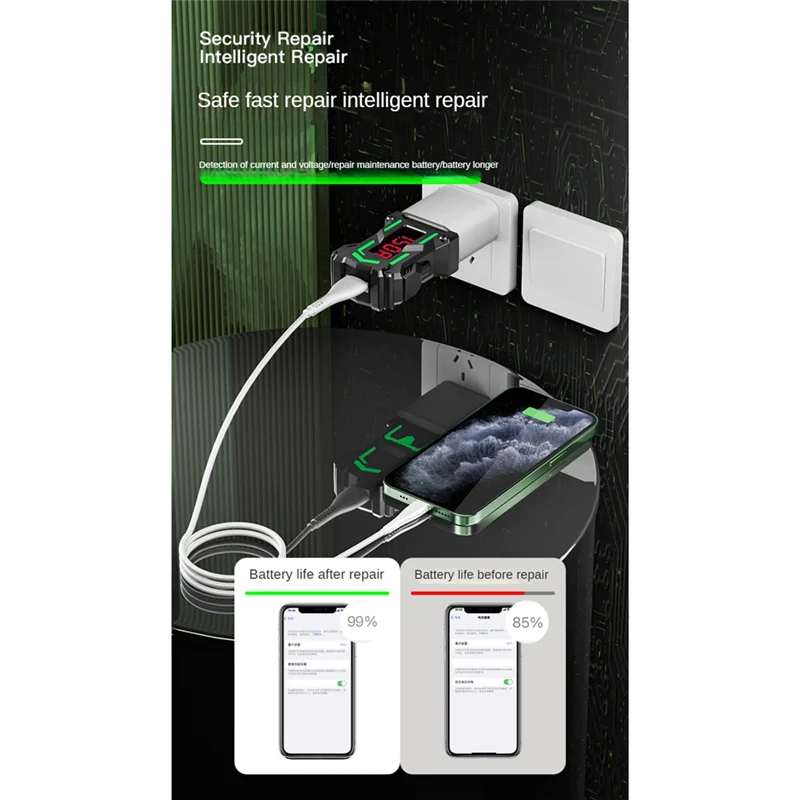 N82R Multifunctional Mobile Phone Battery Repairer, Repairs The Battery Of Smart Phone Devices And Extends The Battery Life