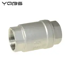 YQBS Stainless Steel (304) vertical lift  In Line Spring Check Valve