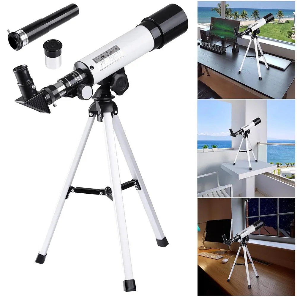 Astronomical Telescope With Portable Tripod Sky Monocular Telescopio Moon Space Observation Scope  Gifts for Kid