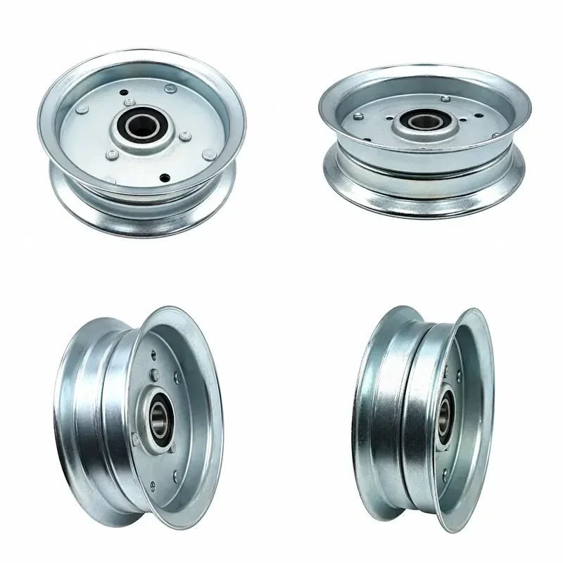 Lawn Mower Cutter Head Tension Wheel Replacement Part For Garden Tractor Deck Belt Guide Pulley Accessory