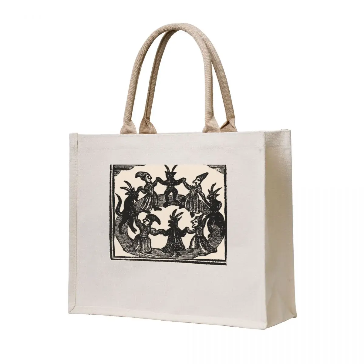 

Witches Circle Dance Classic Tote Bag Portable shopping bag tote bag university shopping bags foldable Big