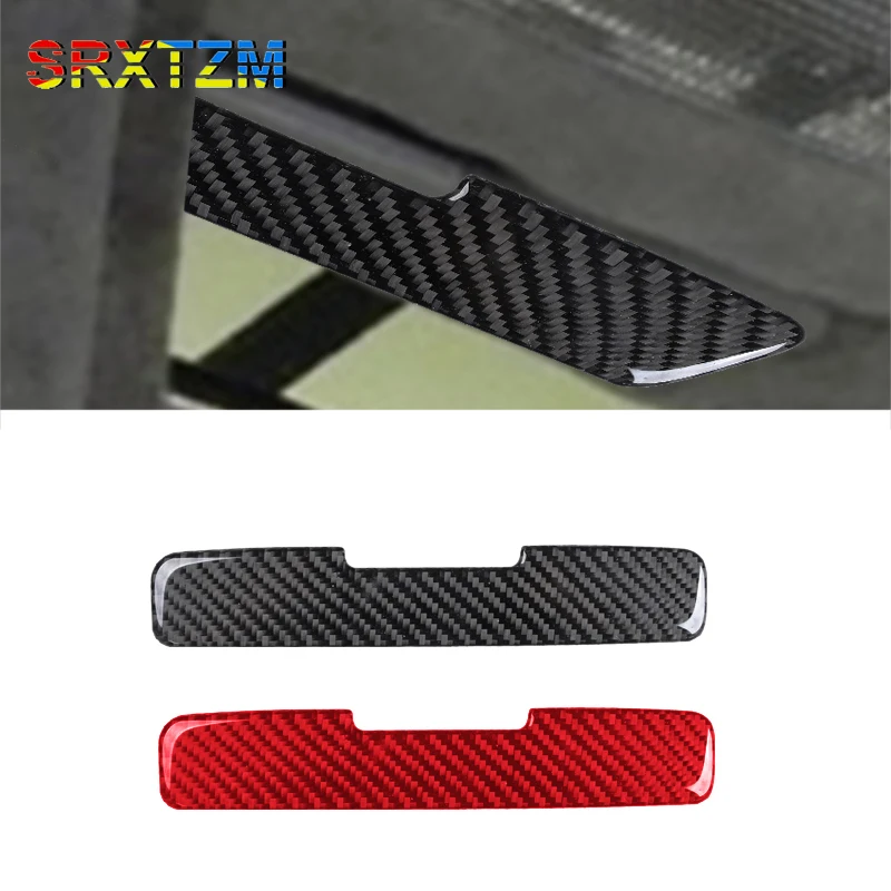 Carbon Fiber Interior Car Sun Visor Sunshade Back Carbon Fiber Sticker Decor Trim For Audi TT MK1 8N 2001-2006 Accessories