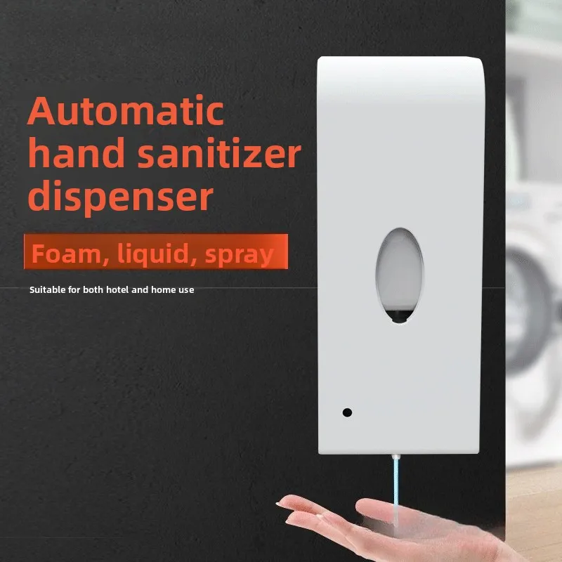 

Automatic Induction Hand Disinfection Machine Alcohol Sprayer Contactless Wall-mounted Soap Dispenser Hand Sanitizer Machine