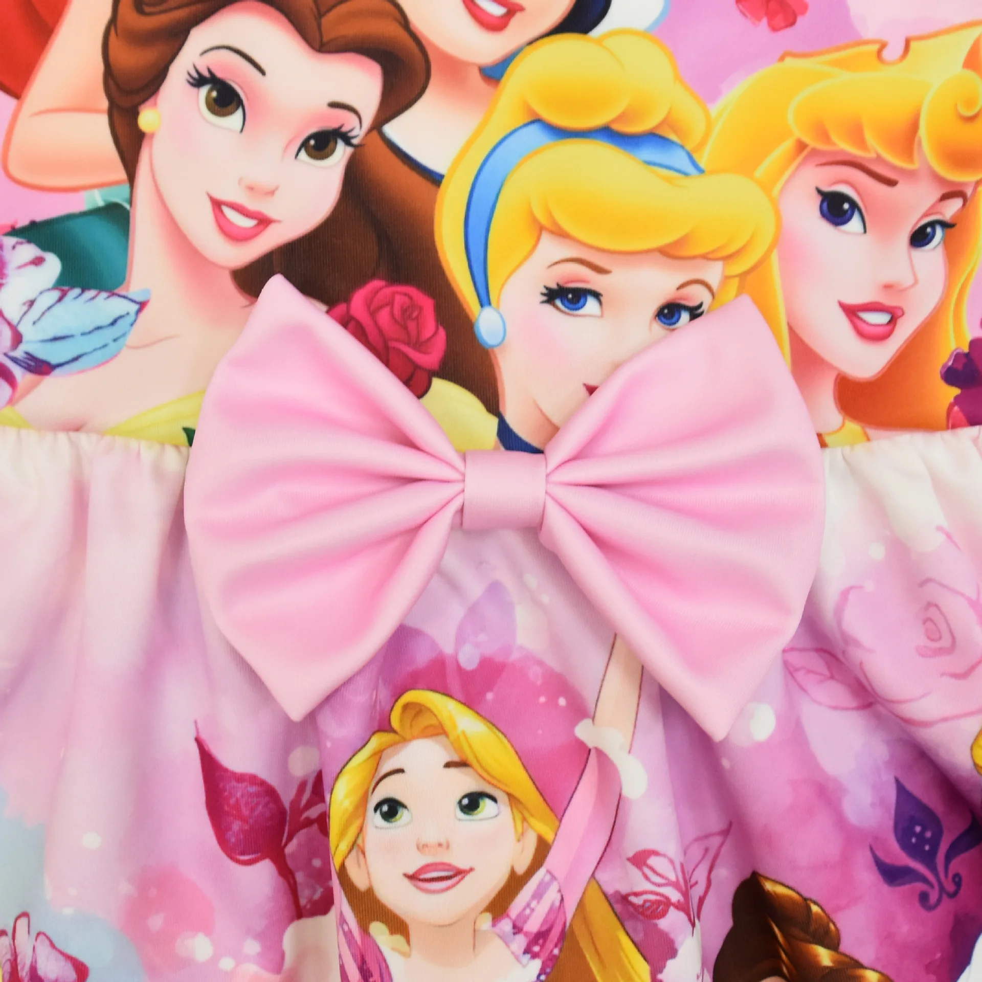 2024 Disney Princess Children\'s Skirt Mermaid Snow White Cinderella Girl Dress Skirt Girl Dress Birthday Gift for Kids