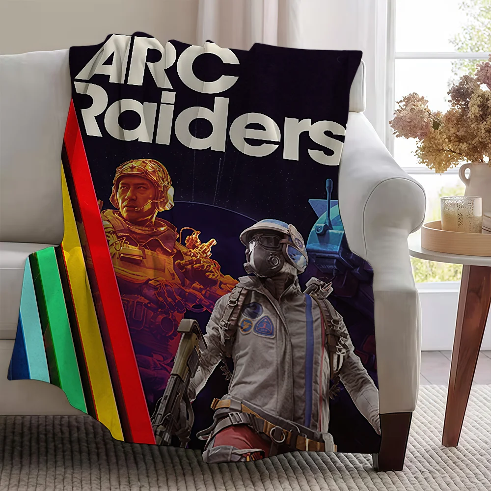 A-ARCS-ES R-RaiderS-ES Video Game Blanket Soft Warm Furry Throw Super Kids Toys Bed Sofa Car Cradle