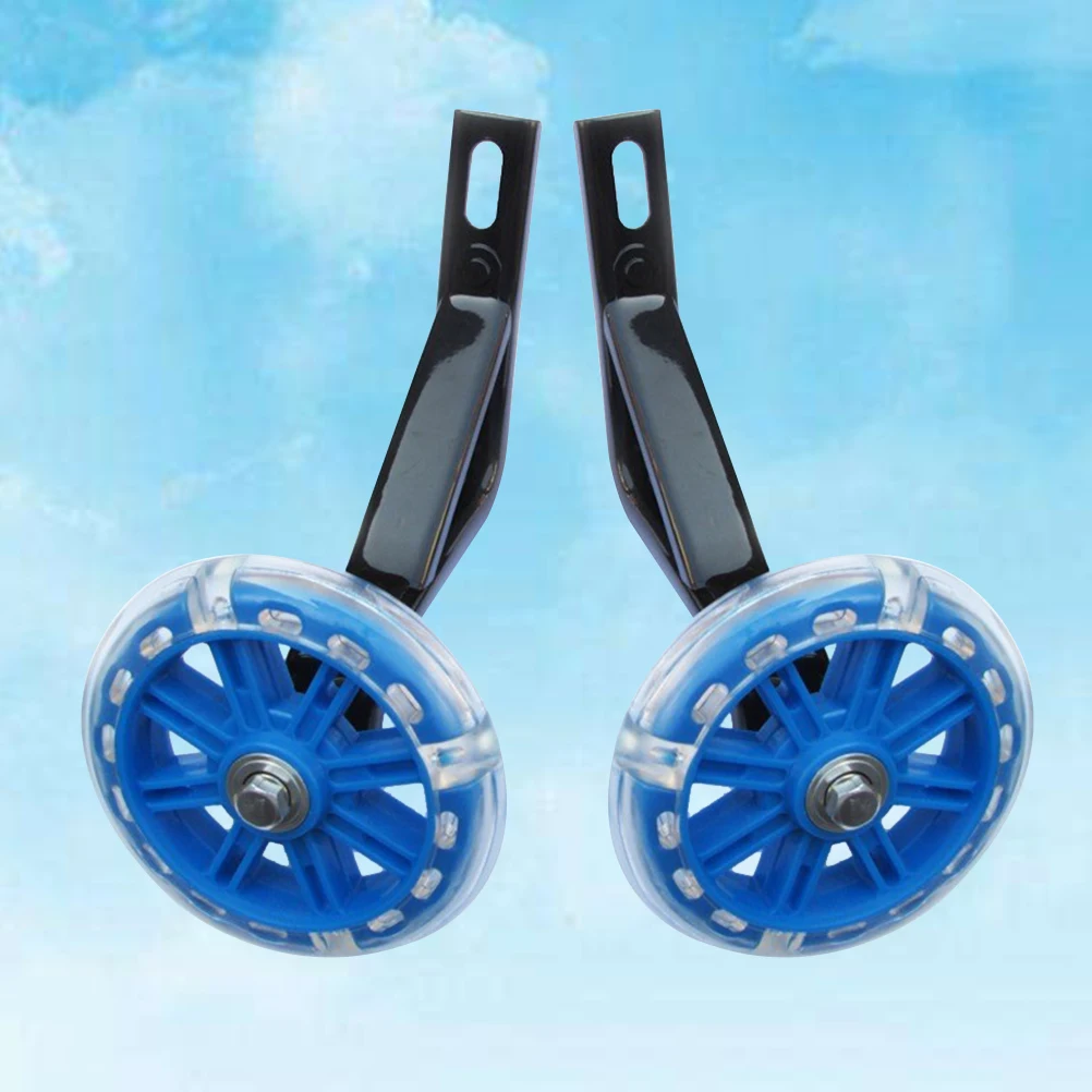 

20 Inch Auxiliary Protective Training Wheels Bike Universal Stabilizer Kids Heavy Duty Rear Balanced Children MetalBracket Easy