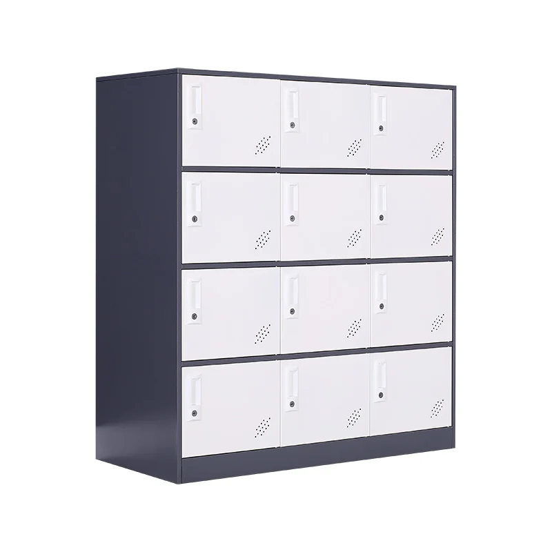 

Metal Locker for Employees, grey Steel Employee Lockers with Keys, storage Lockers for Home, School, Office, Gym