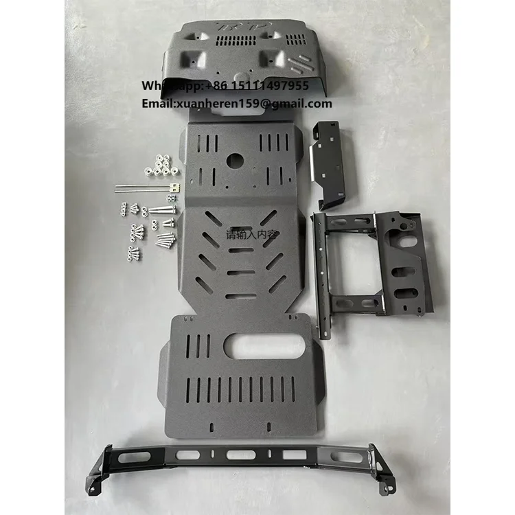 

Carbon Steel Front and Rear Bumpers - Specialized for Toyota LC120 Off-Road Model - Modification Replacement Parts