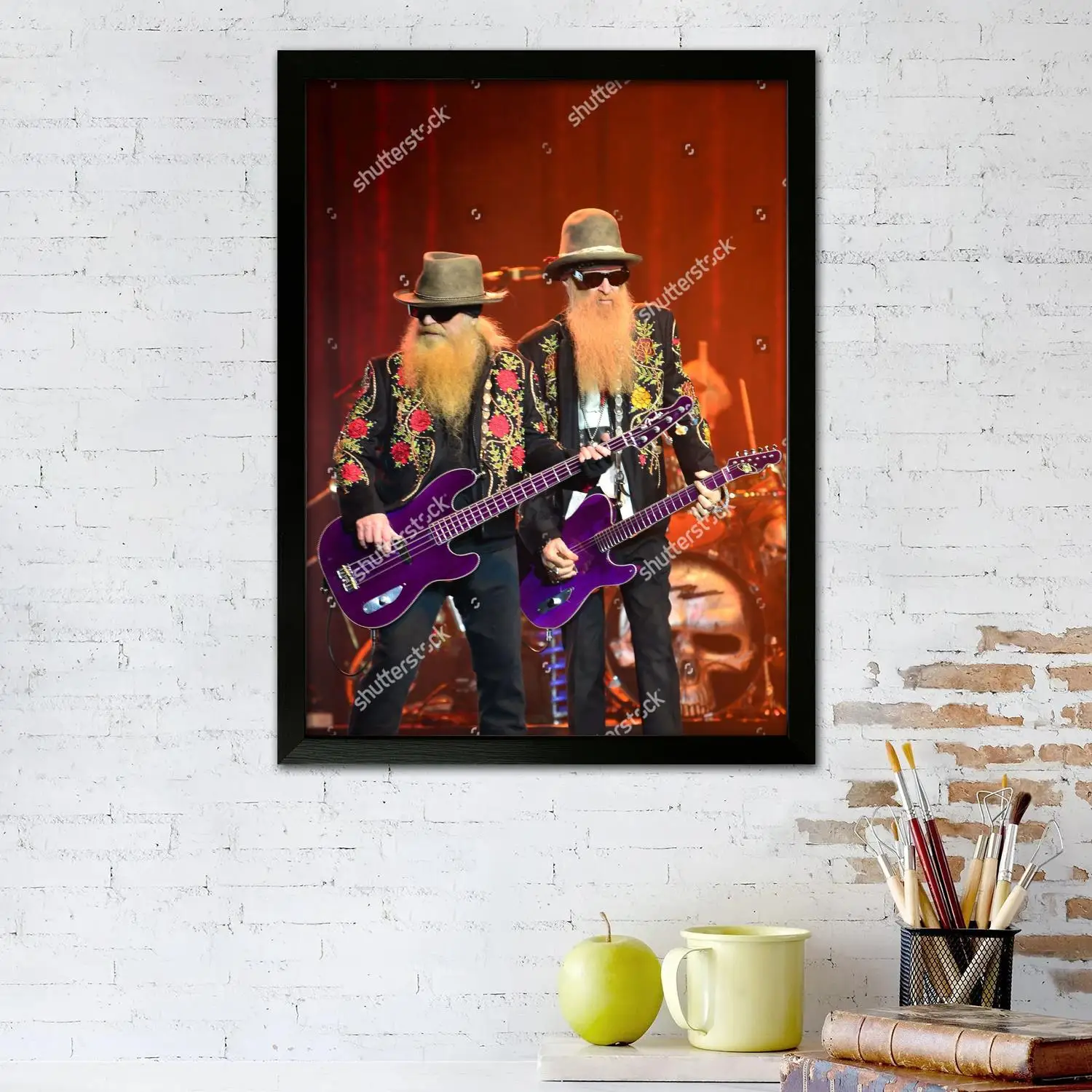 billy gibbons Canvas Art Poster, Wall Art, Picture Print, Modern Family, Bedroom Decor, Posters,Decorative painting