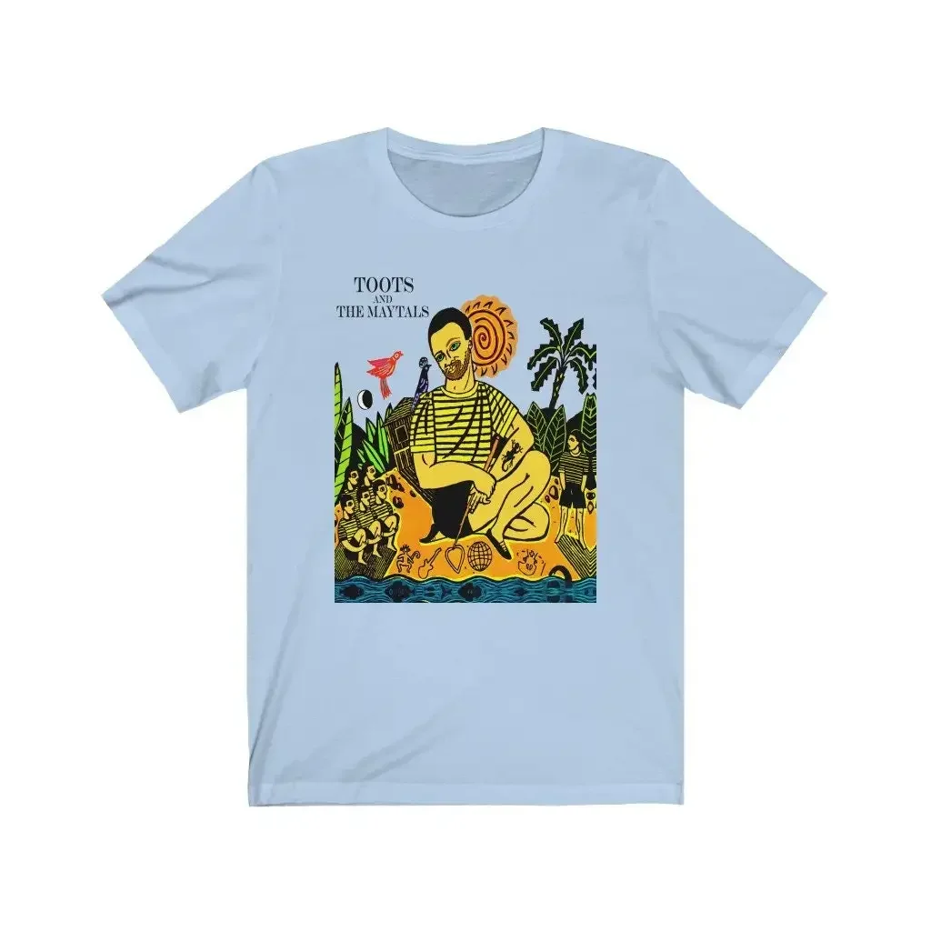 Toots and the Maytals T Shirt Reggae Music Jah Rasta clothing Band