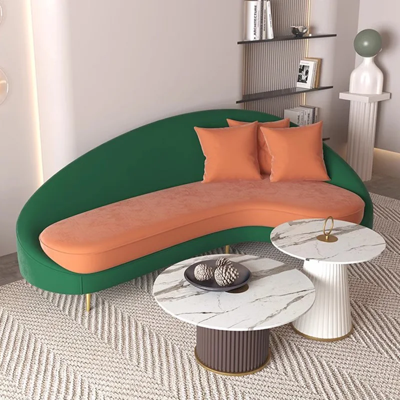 Luksusowe sofy do salonu Pufa Salon Modułowe zakrzywione ramki bąbelkowe Fotele Sofy do salonu Kanapa Sofa Gonflable Sofaset Furniture