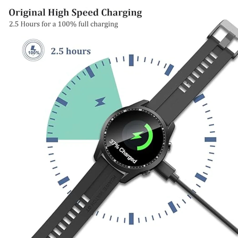 For Huawei Watch GT5Pro/GT5/GT4/GT3Pro/GT3/Watch4/4 Pro/Watch3 USB Charger Smart Watch Fast Charger Cable Replacement Charger image 4