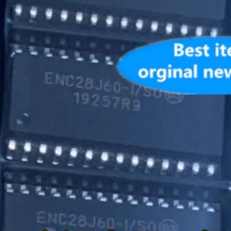 5PCS ENC28J60-I/SO SOP-28 8KB ENC28J60 Ethernet controller chip in stock 100% new and original