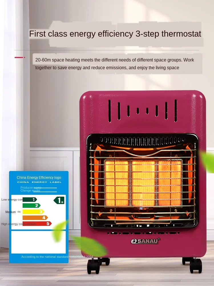 ขนาดใหญ่พื้นที่ความร้อน,แก๊ส,ครัวเรือนประหยัดพลังงานและป้องกันสิ่งแวดล้อม,multi-Functional ในร่ม Fast เครื่องทำความร้อนแก๊ส H