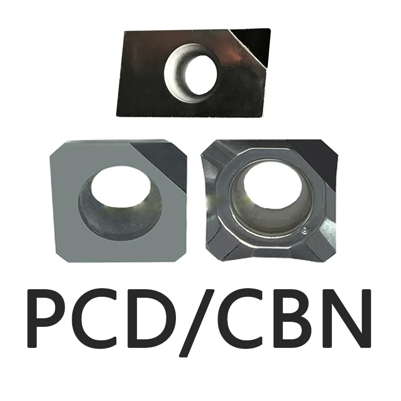 PCD CBN  APMT APKT1135 1604 02 04 08 SEHT1204 PCD Inserts CBN Inserts Suitable For Lathe Tools For Turning