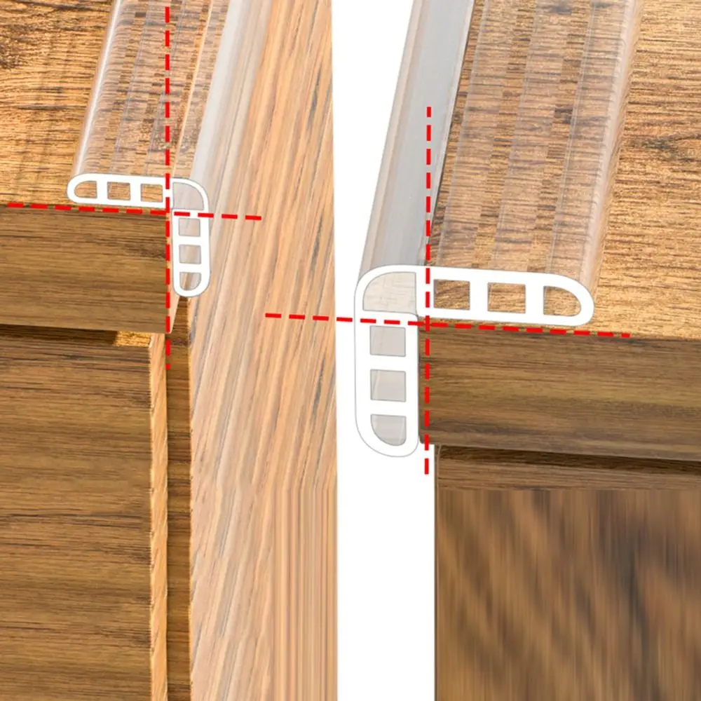

Высококачественная прозрачная самоклеящаяся защитная лента для углов, предотвращающая столкновения, мягкая защита для краев шкафов и столов