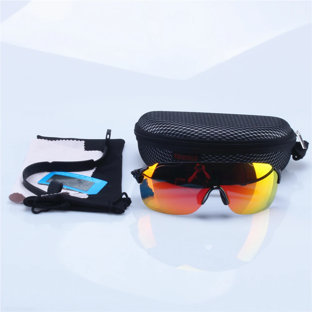 Men's Full Color TR90 Polarized Cycling Glasses MTB Mountain Road Bike Bicycle Eyewear Sports Sunglasses Goggles Gafas Ciclismo