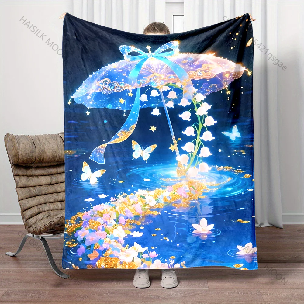 Kids Outdoor Umbrella - Couverture imprimée fantaisie avec parapluie et