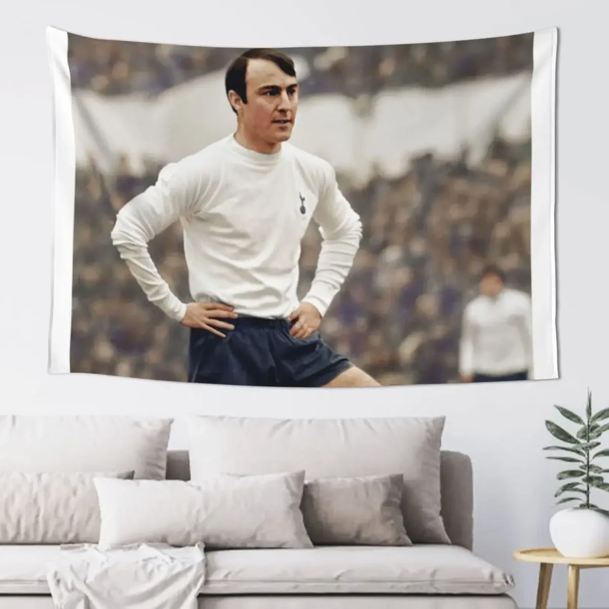 Jimmy Greaves goal machine Tapestry Wall Mural Wallpaper Wall Decoration Luxury Living Room Decoration Tapestry