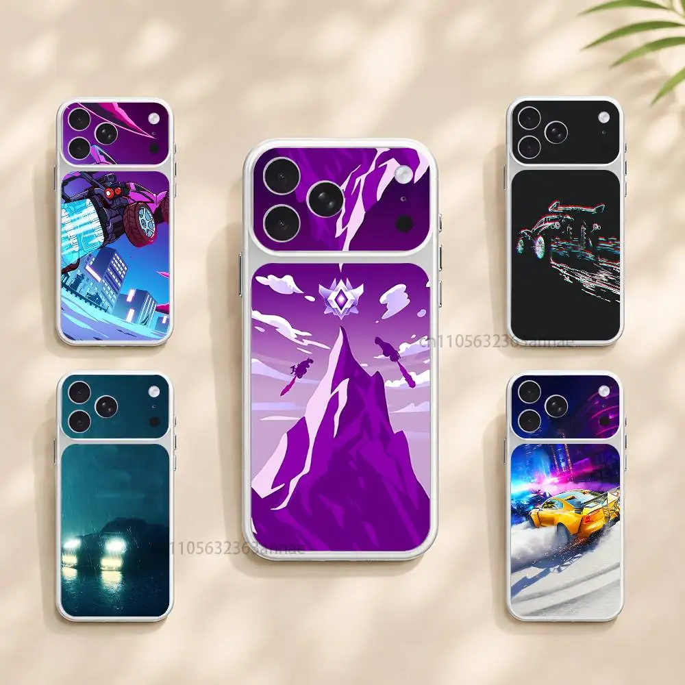 Rocket League Repeatedly Pasted For iPhone 18 17 Pro 17,18 ProMax Back Sticker Cover