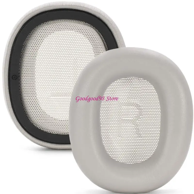 1Pair Earpads Sheepskin Ear Pad Ear Cushions Cover Memory Foam Earmuffs for H100 Headsets  - view 3