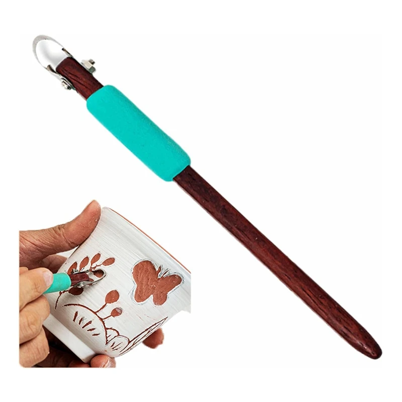 مجموعة أدوات نحت الطين ، سهلة التركيب ، مكشطة النحت الزرقاء ، أدوات النمذجة الحرفية ، سهلة الاستخدام