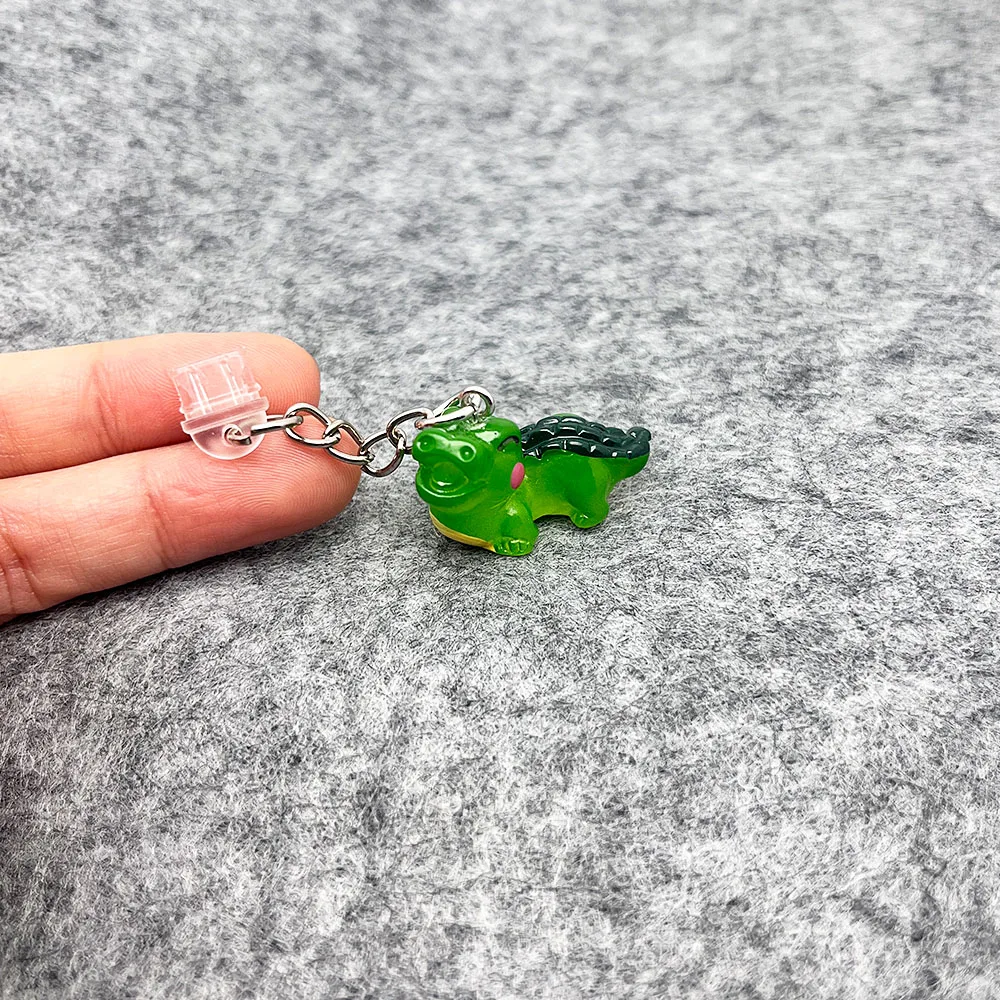 

1PC Adorable Practical Resin Alligator Animal Charm Dust Plugs for Mobile Phone, Tablets, Laptops, USB-C & Lightening Port