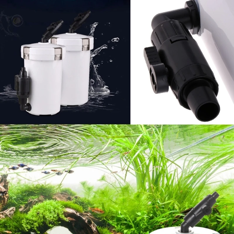 Aquarium Fish for Tank External Canister Filter Fit for Medium and Large Fish for Tank Filter Fit for Fresh and Salt Wat