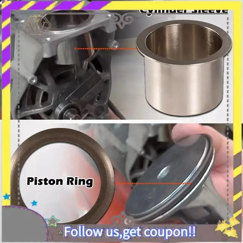 

ABXV-KK-4835 Втулка цилиндра воздушного компрессора и комплект компрессионных колец для мастера