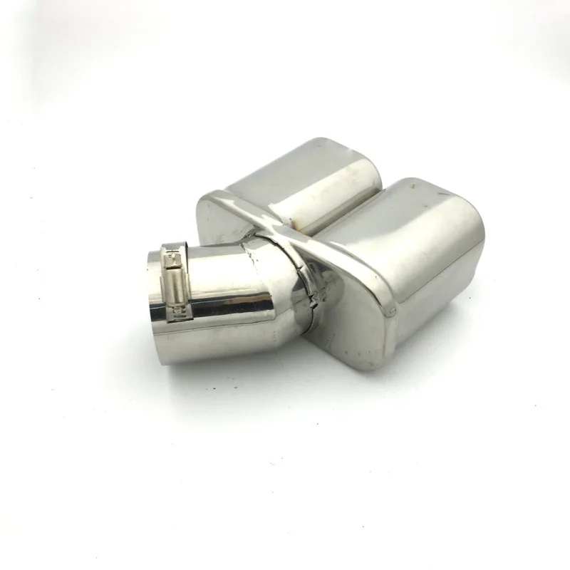 Car Cover Muffler Exterior End Pipe Outlet 304 Stainless Steel Exhaust Tip Tail For Nissan Qashqai J10 2009-2015 Accessories