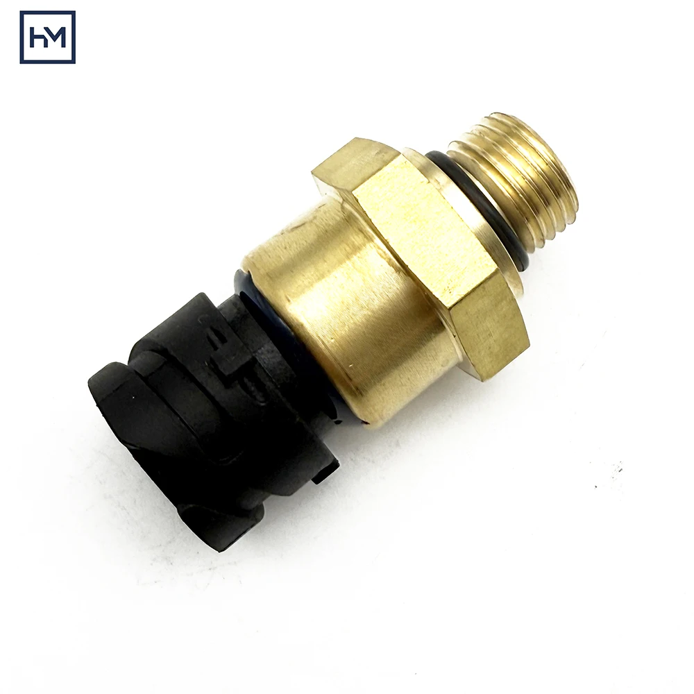 5V 0-10Bar Ceramic Core Oil Pressure Sensor OE 8158821 For  Volvo FH12 FM12 D12 Heavy Truck 3 Pin Waterproof Pressure