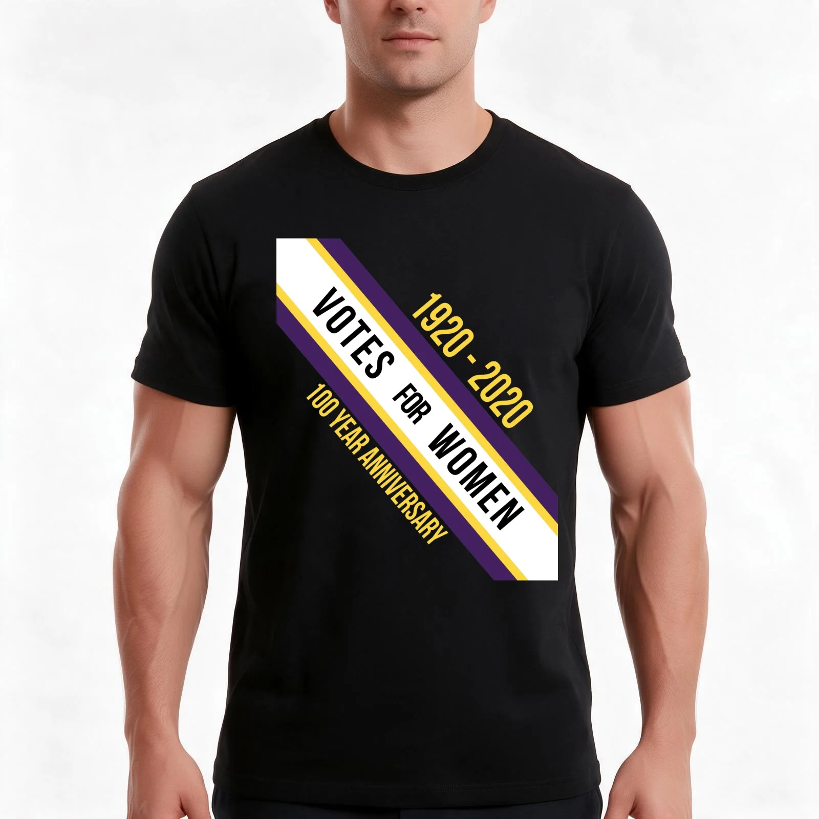 Women Right To Vote USA 100 Years Suffrage 19th Ammendment T-Shirt, Summer Casual Cotton Tee, Oversized Streetwear Tops