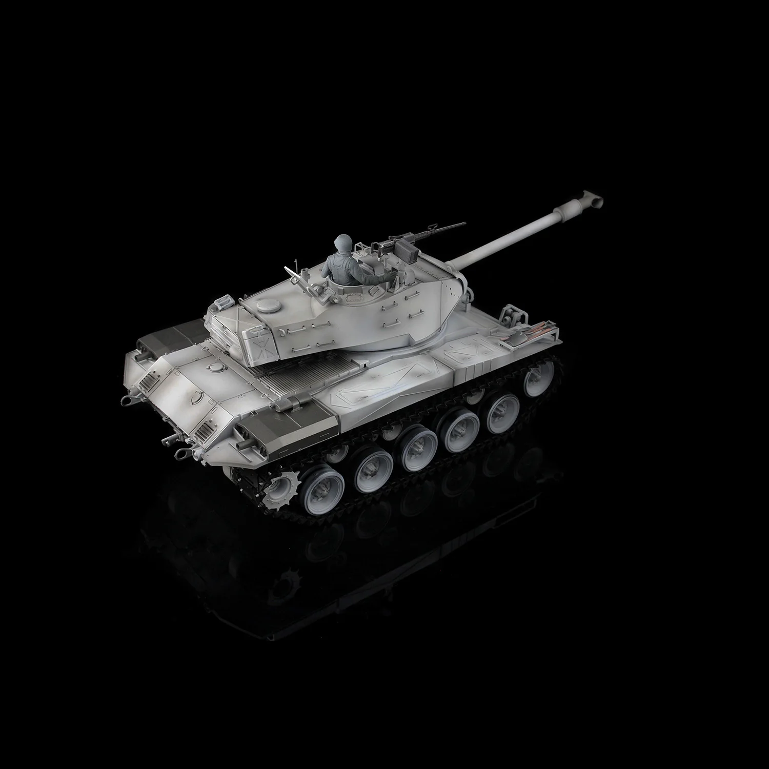 HENG LONG 1/16 7.0 Walker Bulldog Army RC Tank FPV Camera 3839 Steel Gearbox Barrel Recoil Painted Machine Gun Toys Cars TH20340