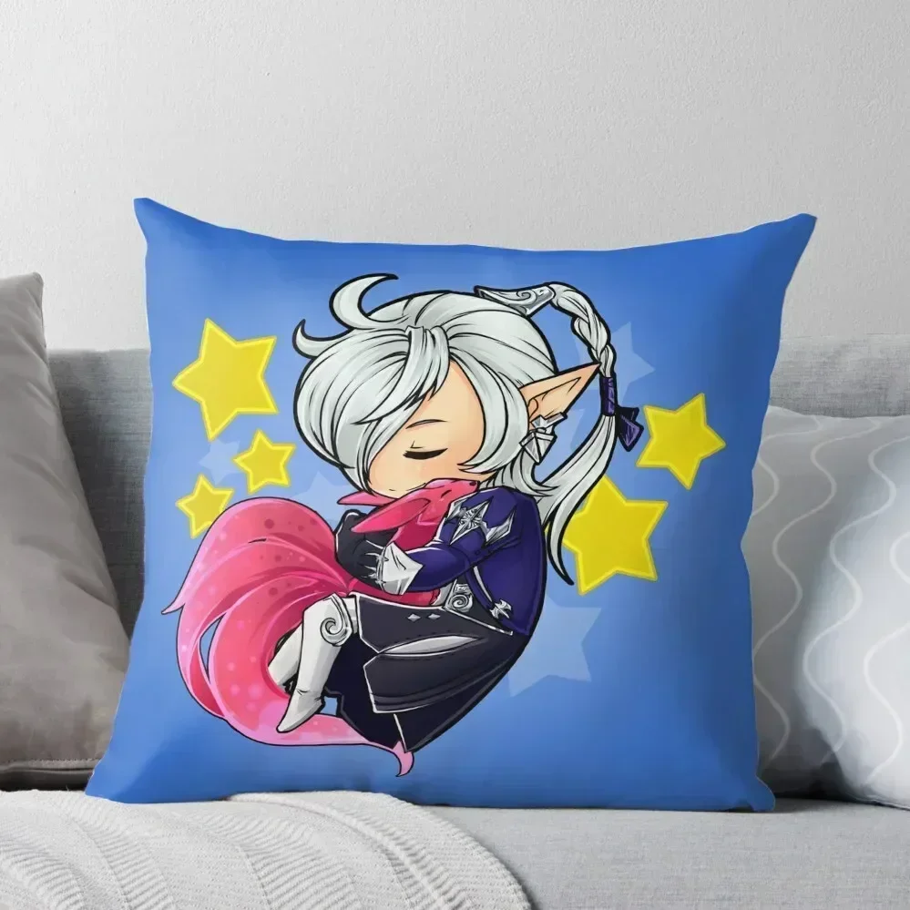 

Sleeping Alphinaud Throw Pillow Decorative pillow case Christmas s Covers pillow cover luxury Bed pillowcases