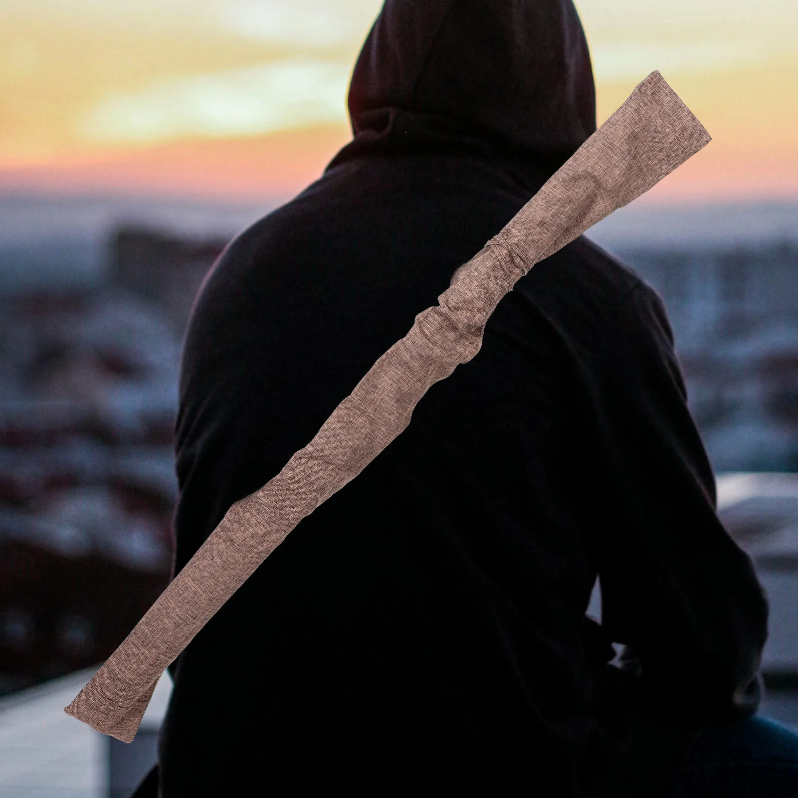 

Sword Bag Thick Cloth Adjustable Straps Secure Closures Chinese Japanese Fencing Swords Storage Outdoor Reusable Carrying Case