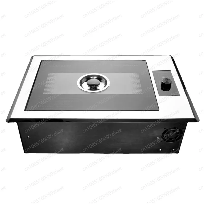 Indoor infrared electric grill restaurant smokeless tabletop