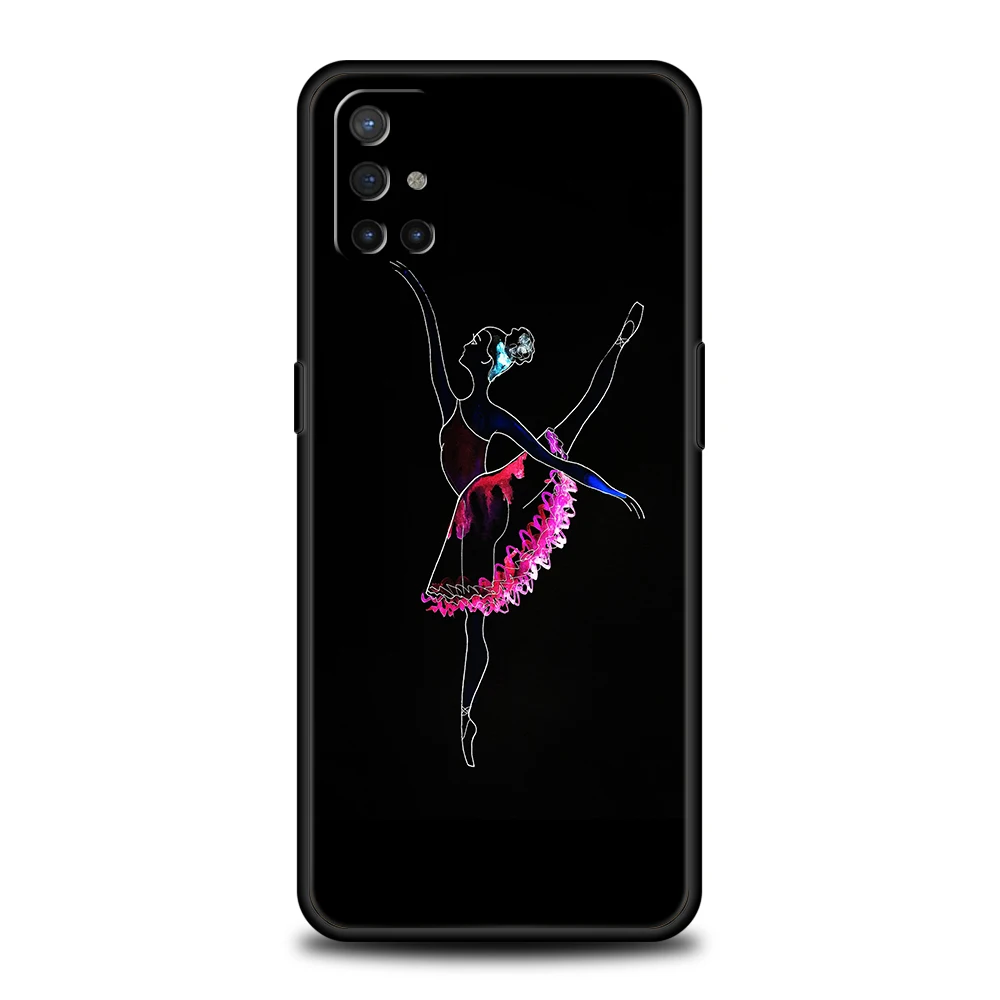 Ballerina Ballet Dancing Luxury Phone Case For Oneplus Nord N100 N200 N10 10 7 8 9 7T 8T 9R 9RT 10R CE 2 Z Pro 5G Silicone Cover