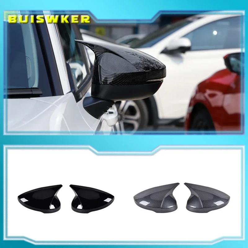 

2pcs Mirror Covers Left Right Side Rearview Mirror Cover Cap For Honda Civic 11th 2022