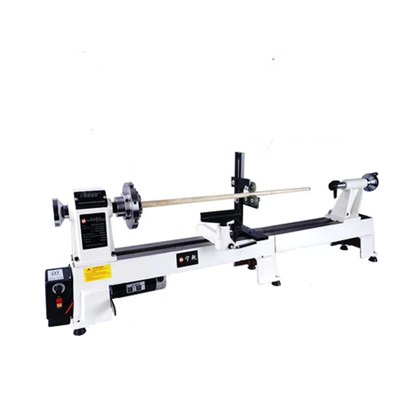 750W Processing Length 1 Meter Wood Lathe for Woodworking Enthusiasts