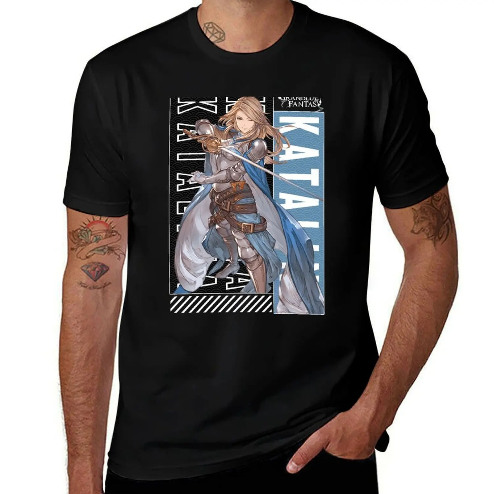 

Katalina Granblue Fantasy The Animation T-Shirt t shirts for man graphic tees man t shirts high quality luxury brand T-Shirt
