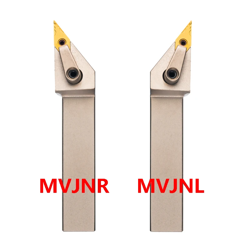 BEYOND MVJNR1616K16 MVJNR2020K16 MVJNR2525M16 Spring Steel External CNC Cutter Shank MVJNR MVJNL 2525 White Nickel Plating Bar