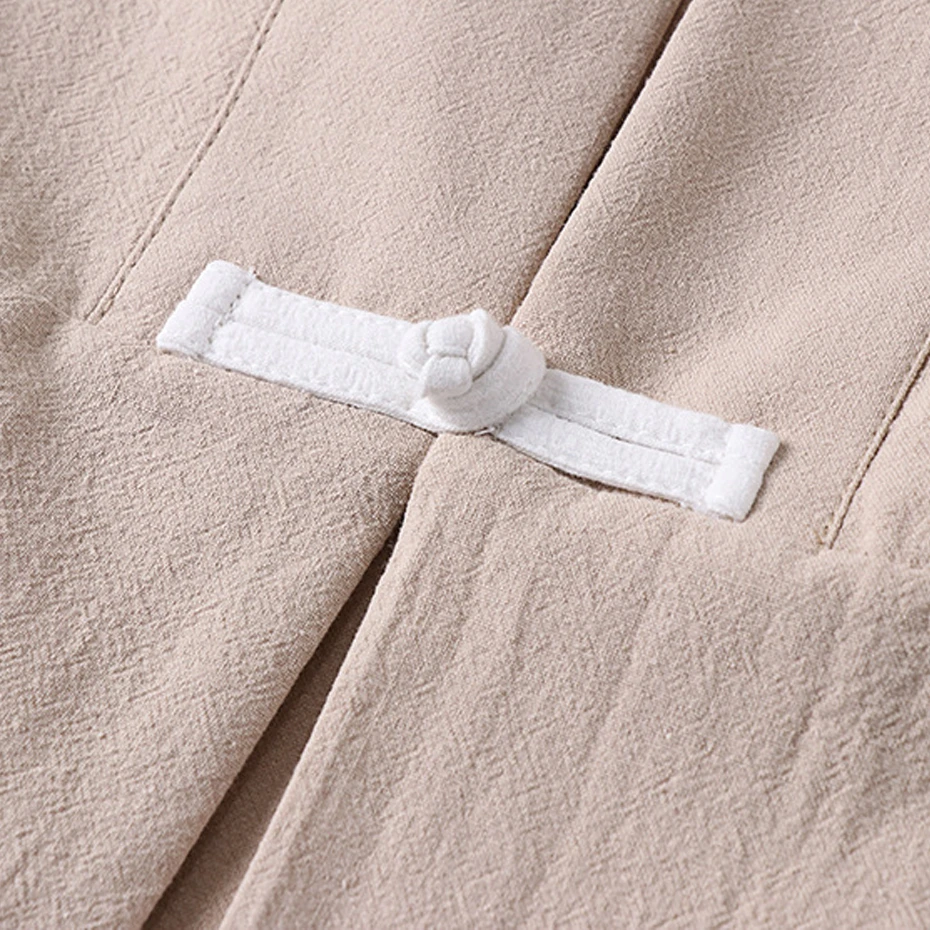 Camicie di lino da uomo 9XL Camicie kimono taglie forti Giacca cardigan estiva Moda Camicie casual in tinta unita Taglia grande 9XL