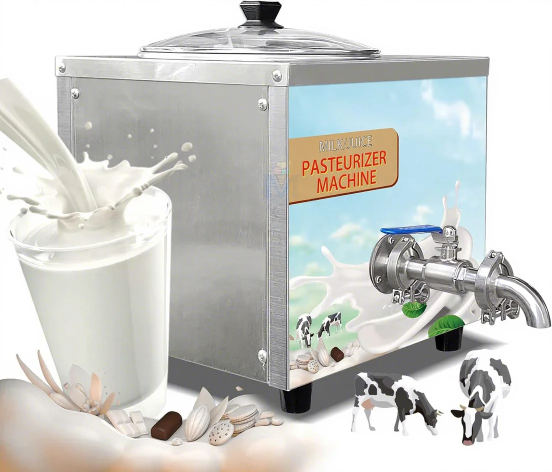 Bulk Factory Supply14L Mini Milk And Goat Milk PasteurizerLatest Design Pasteurizer Made In China