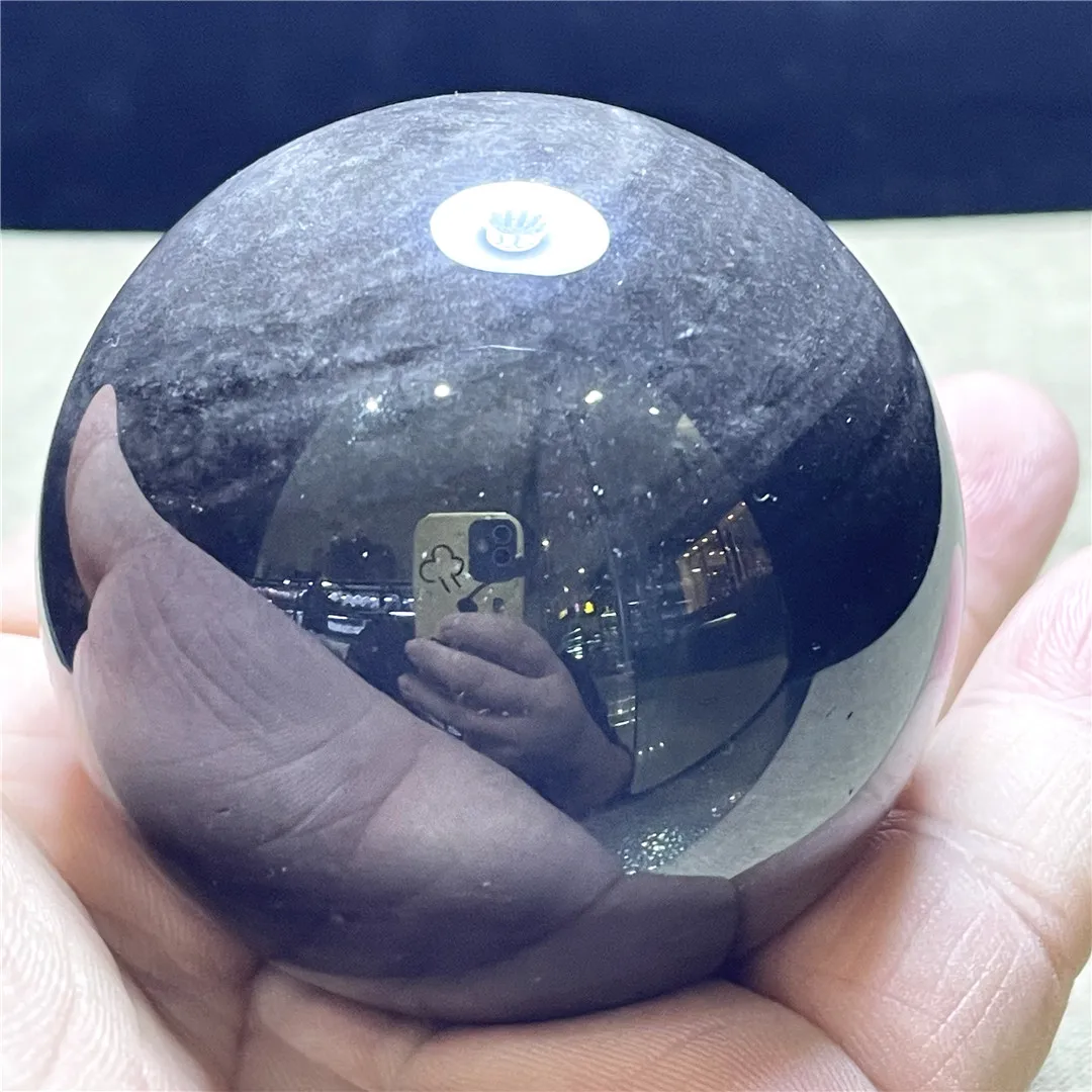 6-7cm Gray Eyes Obsidian Mineral Crystal Ball Spheres Reiki Healing  Spiritual Decor For Sale Stone Products From Natural Quartz