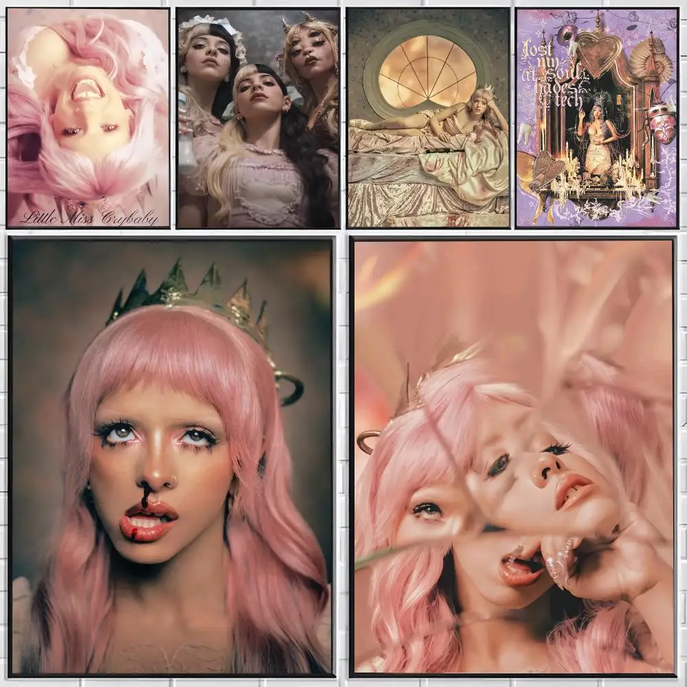 Singer Melanie Martinez Hades 2026 Poster Stylish Wall Art for Bedroom Living Room Bar Café Home Decor Gift