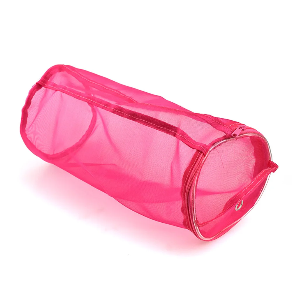 

Knitting Yarn Storage Tote Bag Large Size Rose Red Heavy Duty Odor Resistant Natural Material Organizer for Home Travel Yarn