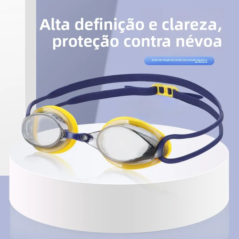 Óculos de Natação Tipo Speed Yingfa para Treinamento e Competição, Antiembaçante, Alta Definição, Óculos de Natação para Miop...