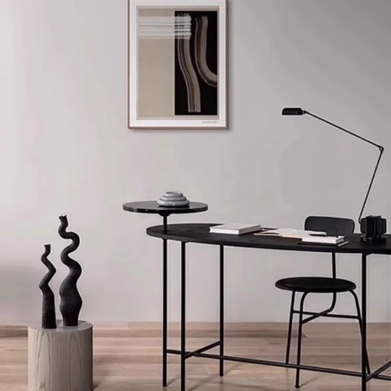 Nordic creative indoor folding arm desk lamp simple hotel living room unique metal adjustable study desk lamp